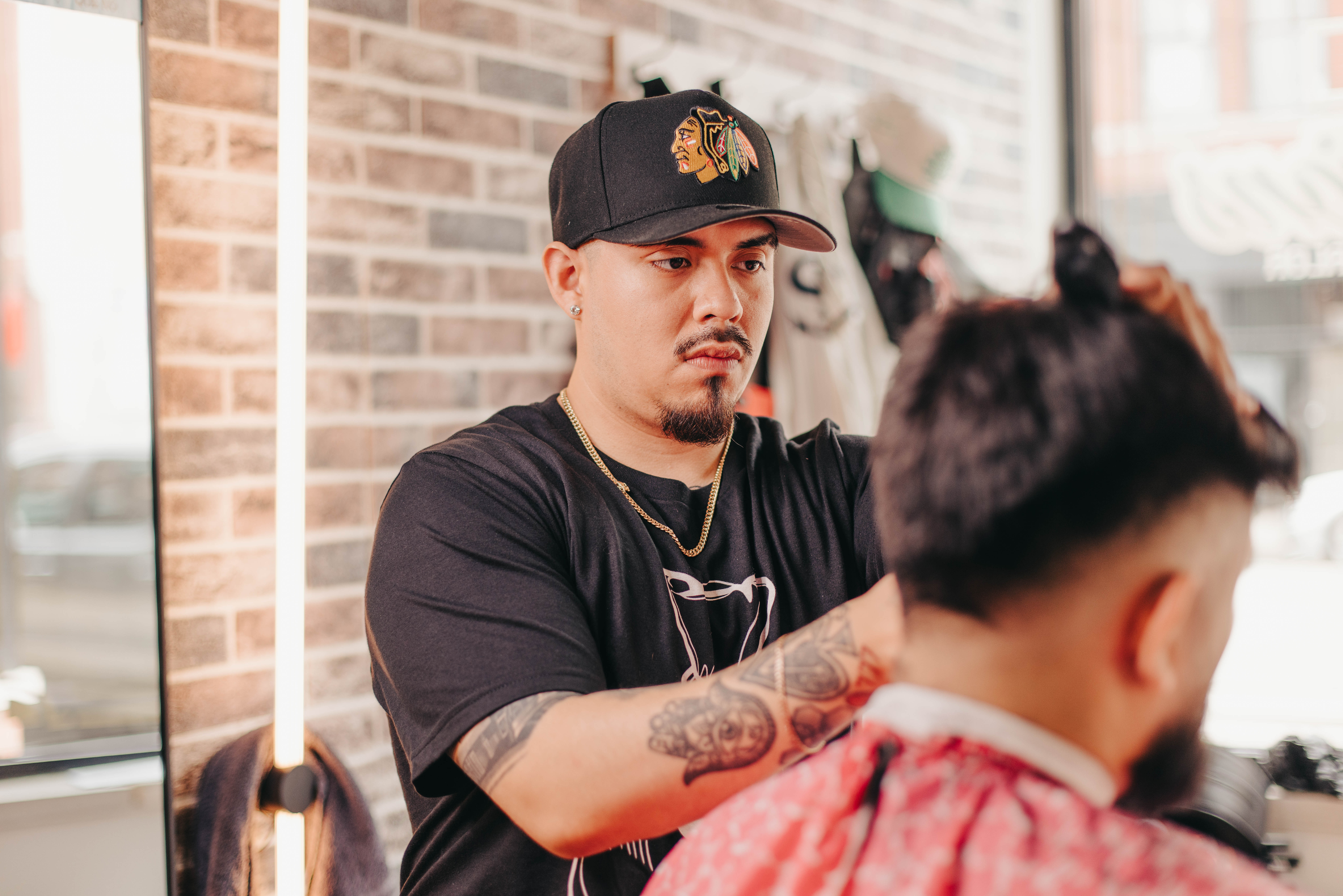 Curly hair styling and care